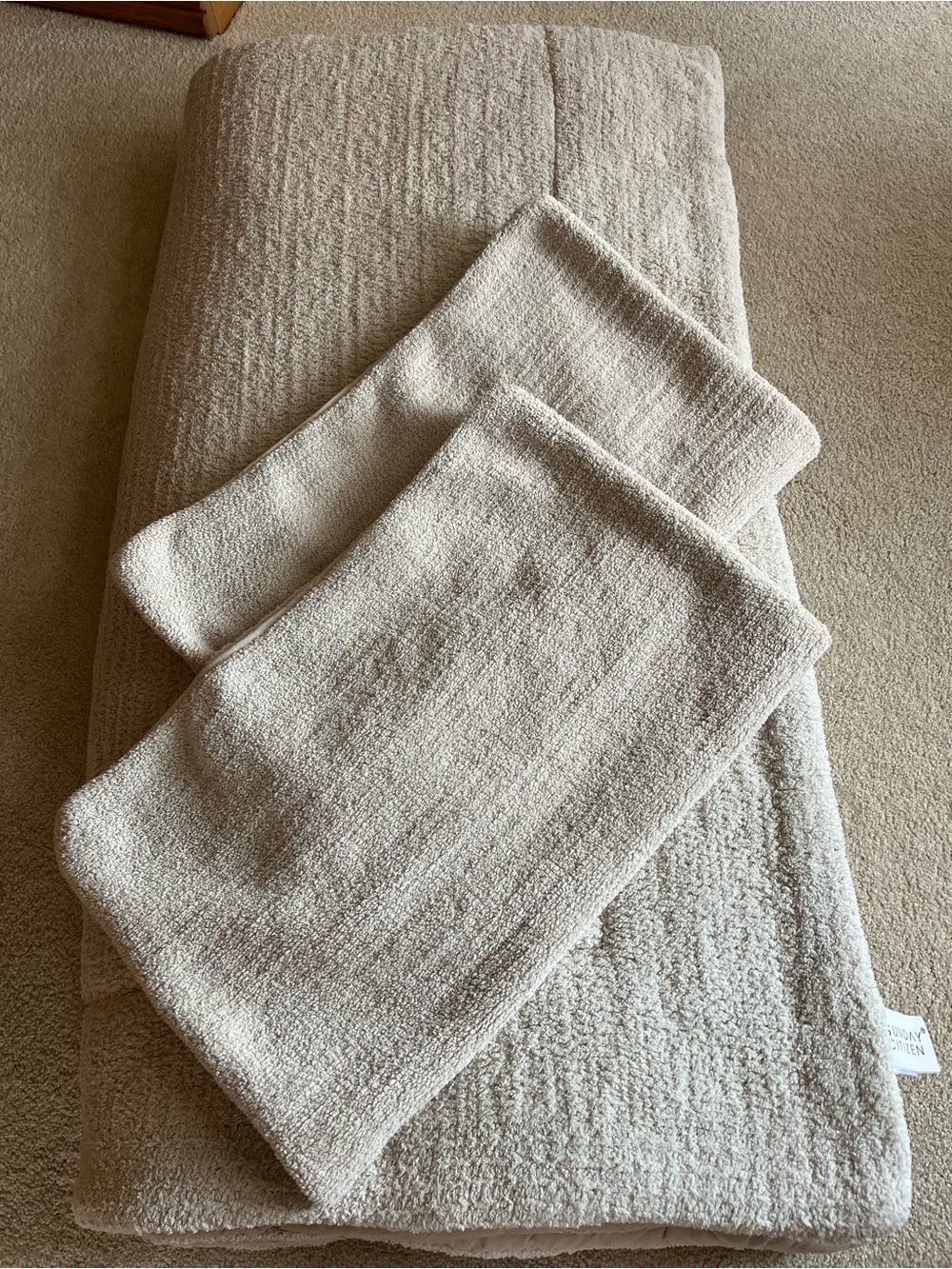 Sunday Citizen Queen Snug Comforter and Shams with Bamboo